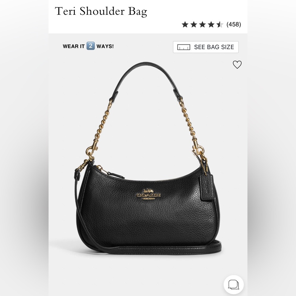Coach Teri shoulder bag